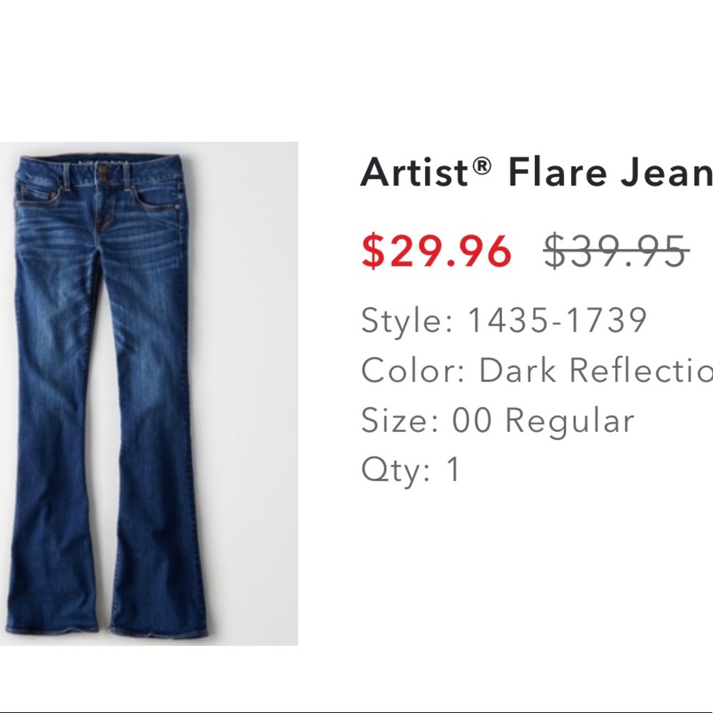 American Eagle Super Stretch Flare
